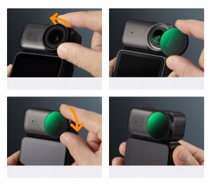 Filtr CPL Polaryzacyjny KF NANO-X 8K Ultra HD Etui do Kamery DJI Osmo Nano / KF12.0032 11