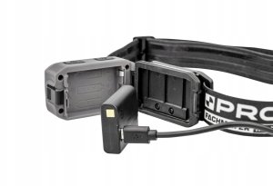 LATARKA CZOŁOWA LED Z AKU. I CZUJNIKIEM RUCHU 500LM 4