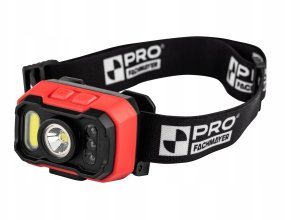 LATARKA CZOŁOWA LED Z AKU. I CZUJNIKIEM RUCHU 800LM 4