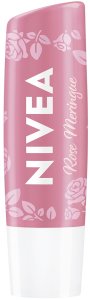 NIVEA_Bridgerton Edition pielęgnująca pomadka do ust Rose Meringue 4,8g 5