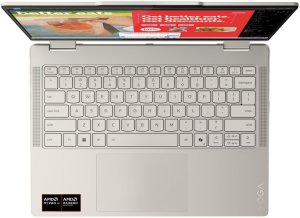 Laptop Lenovo Yoga 7 2-in-1 14AKP10 Ryzen AI 5 340 / 16 GB / 512 GB / W11 (83JR0002US) + Mysz Lenovo Yoga Silent szara (GY51S61919) 3