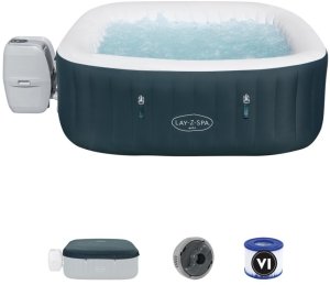 SPA ogrodowe Avenli Dmuchane jacuzzi IBIZA AirJet 6 Lay-Z-Spa BESTWAY do ogrodu + Akcesoria EDUKAMP 9
