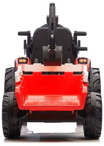 Koparka Z Naczepą Na Akumulator SX2068 Czerwona EDUKAMP 7