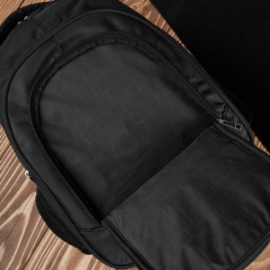 Paolo Peruzzi Plecak męski do pracy do szkoły czarny na laptopa T-120-BL 4