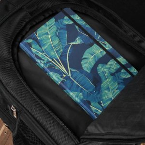 Paolo Peruzzi Plecak męski do pracy do szkoły czarny na laptopa T-120-BL 5