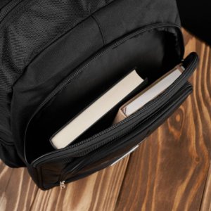 Paolo Peruzzi Plecak męski do pracy do szkoły czarny na laptopa T-120-BL 7