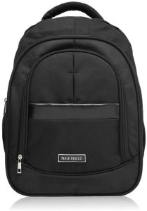 Paolo Peruzzi Plecak męski do pracy do szkoły czarny na laptopa T-120-BL 10