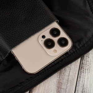 Plecaczek damski skórzany czarny mały plecak miejski Abruzzo ABR-38-BL 6