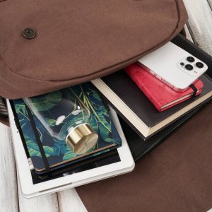 Paolo Peruzzi Plecak męski szkolny A4 na laptopa podróżny do pracy E-22-BR 9