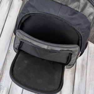 Paolo Peruzzi Plecak męski do pracy do szkoły szary na laptopa T-120-GRE 4