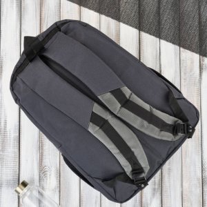 Paolo Peruzzi Plecak męski do pracy do szkoły szary na laptopa T-120-GRE 7