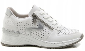 Rieker Sneakers N4340-80 białe 38 14