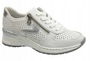 Rieker Sneakers N4340-80 białe 38 7