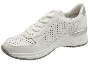 Rieker Sneakers N4340-80 białe 38 8