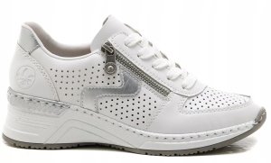 Rieker Sneakers N4340-80 białe 40 11