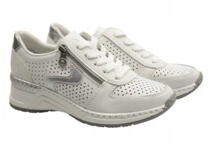 Rieker Sneakers N4340-80 białe 40 5