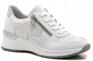 Rieker Sneakers N4340-80 białe 40 8