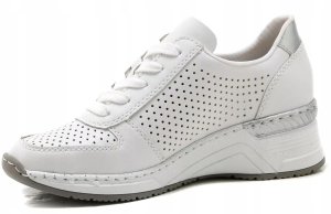 Rieker Sneakers N4340-80 białe 40 9