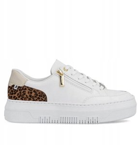 Rieker Sneakers M1900-80 białe 39 5