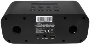 Xoro SAT100375 radio Internet Cyfrowy Czarny 6