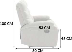 Sofa wypoczynkowa Vera Duo fotel dwuosobowy taupe beż rozkładana 11