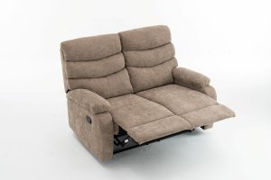 Sofa wypoczynkowa Vera Duo fotel dwuosobowy taupe beż rozkładana 2