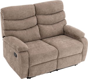 Sofa wypoczynkowa Vera Duo fotel dwuosobowy taupe beż rozkładana 3