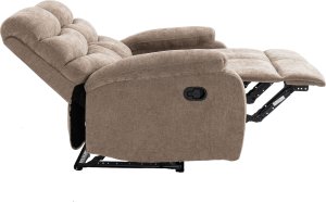 Sofa wypoczynkowa Vera Duo fotel dwuosobowy taupe beż rozkładana 5