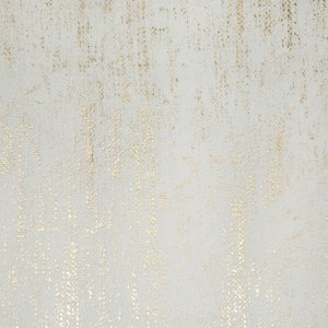 Zasłona gotowa DARA 140x250 kremowa złoty nadruk przelotki 5