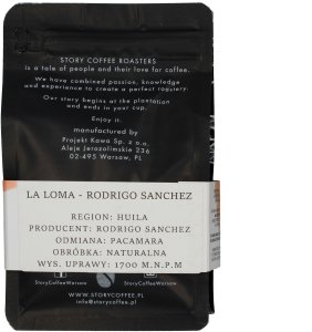 Story Coffee - kawa ziarnista Kolumbia La Loma Rodrigo Sanchez Natural Filter 200g 2