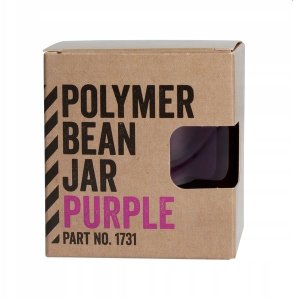 Comandante Polymer Bean Jar + lid Purple Fioletowy słoik z pokrywką na zmieloną kawę 3