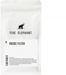 Kawa ziarnista Five Elephant Five Elephant - kawa ziarnista House Blend Filter 250 g 2