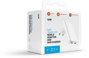 Ładowarka Fixed Slim Traveller 2x USB-C 3 A (FIXCG45S-2CD-WH) 3