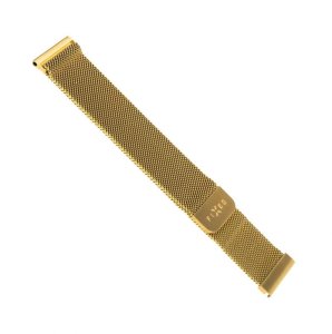 Fixed Pasek Mesh ze stali nierdzewnej FIXED z Quick Release 22mm do smartwatcha złoty 2