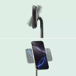 Hama Ładowarka indukcyjna do telefonu Qi2 2w1 15 W 11