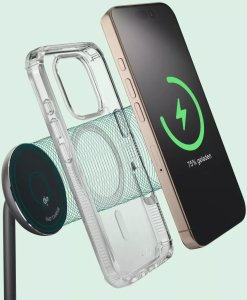 Hama Ładowarka indukcyjna do telefonu Qi2 2w1 15 W 12