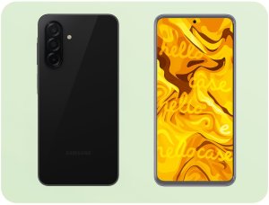 Hello Case Etui Do Samsung Galaxy A26 (Miętowe, Matowe, Silikonowe, Ochronne) Szkło 4