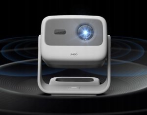 JMGO N1S 4K Mini Projektor potrójny laser 1100 lumenów ISO 3840x2160 10W 3