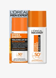 LOR MEN Fluid 50ml Hydra Energ.Daily SPF50& 2