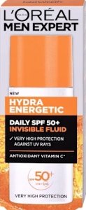 LOR MEN Fluid 50ml Hydra Energ.Daily SPF50& 3