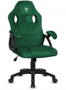 Fotel Lugano .Fotel obrotowy do biurka CARRERA M ALCANTARA DARK GREEN 5