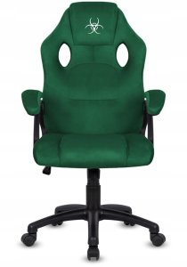 Fotel Lugano .Fotel obrotowy do biurka CARRERA M ALCANTARA DARK GREEN 6