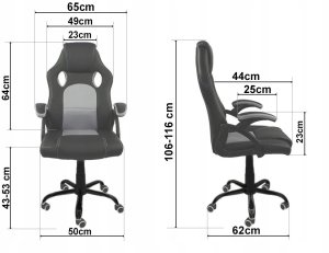 Fotel Lugano Fotel obrotowy do biurka CARRERA M PINK FABRIC 4