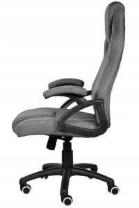 Fotel Lugano Fotel obrotowy do biurka CARRERA M STONE FABRIC 6