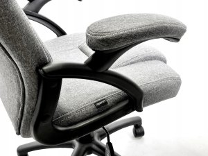 Fotel Lugano Fotel obrotowy do biurka CARRERA M STONE FABRIC 8