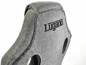 Fotel Lugano Fotel obrotowy do biurka CARRERA M STONE FABRIC 9