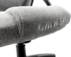 Fotel Lugano Fotel obrotowy do biurka CARRERA M STONE FABRIC 10