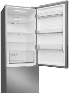 Midea Refrigerator | MDRB548MME46 | Energy efficiency class E | Free standing | Combi | Height 186 cm | No Frost system | Fridge net capacity 271 L | Freezer net capacity 130 L | 35 dB | Grey 8