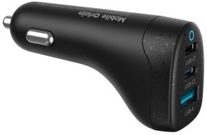 Mobile Origin 100W Car Charger CA25 - 2x USB-C + USB-A 2