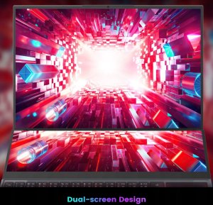 Laptop N-One Nbook Fly i7-10870H/16" WUXGA (1920x1200) + 14.1" (3840x1110) TouchScreen/16GB/SSD 1TB/BT/BLKB/LAN/Win 11 Pro 2